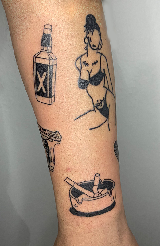 minimal tattoo