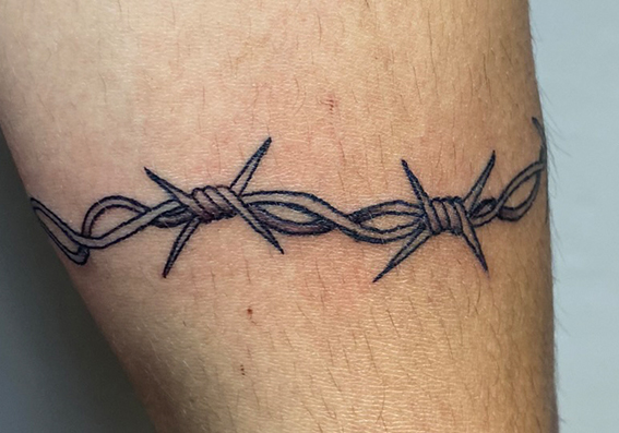 wire tattoo